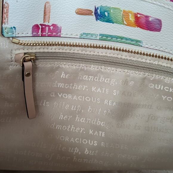 Kate Spade New York Flavor Of The Month Francis Tote Bag Ice Cream Popsicles - Picture 12 of 14